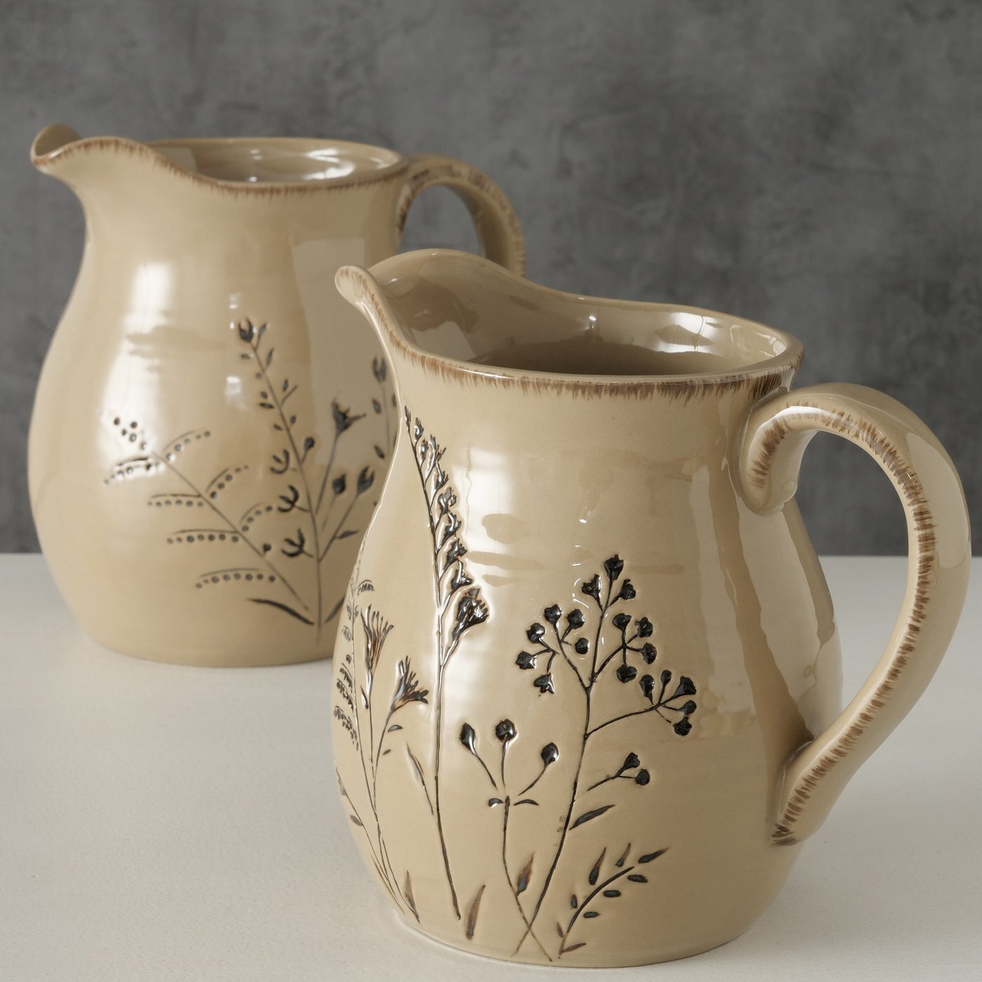 Krug Botanico, taupe 