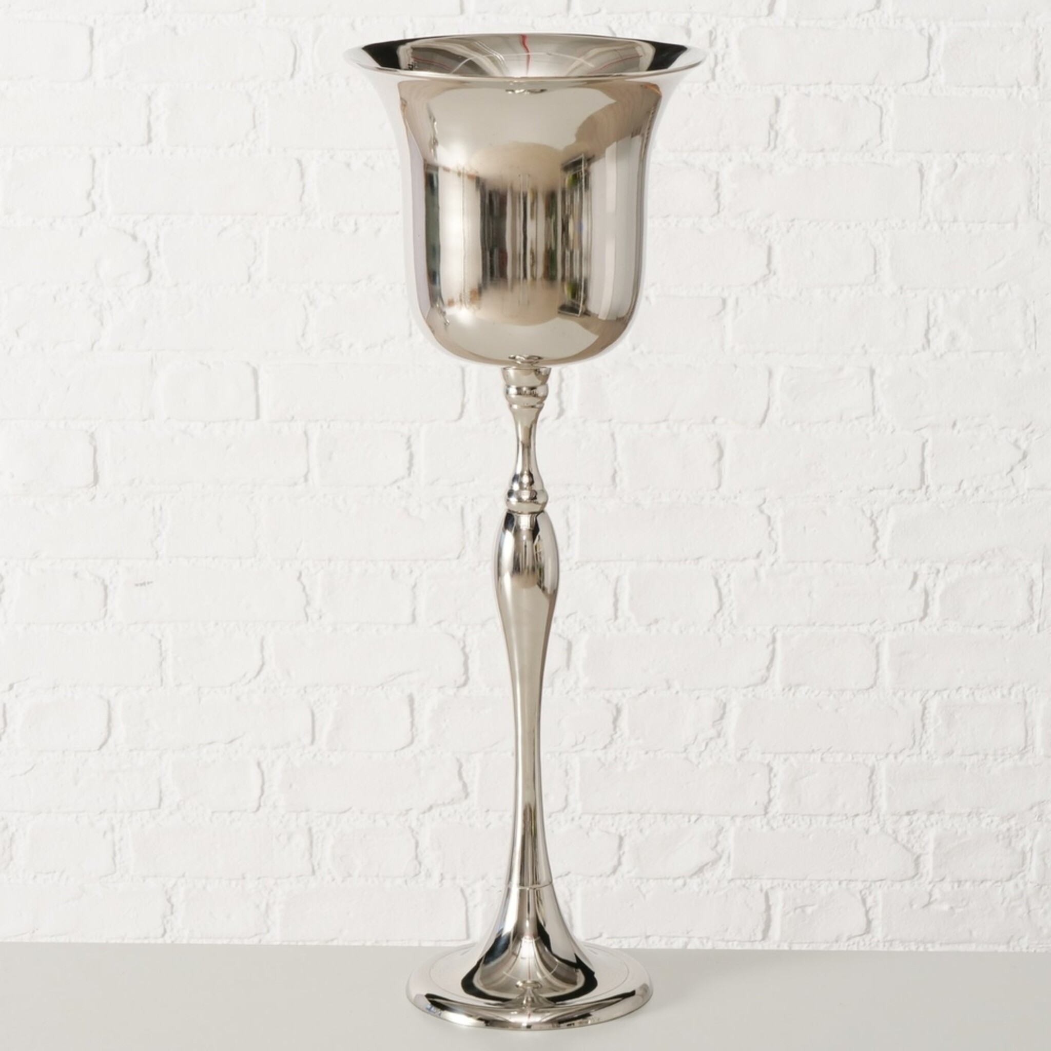 Stand Weinkühler, Sektkühler Brucill, silber 