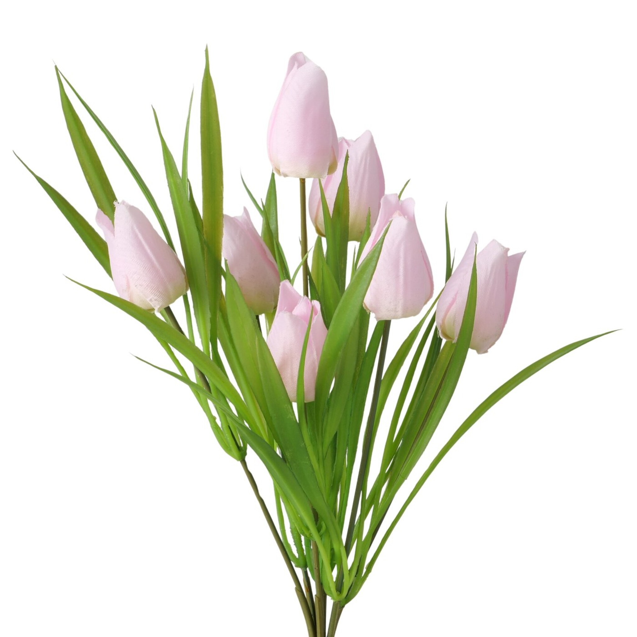 Künstliche Tulpen Dekostrauß, rosa 