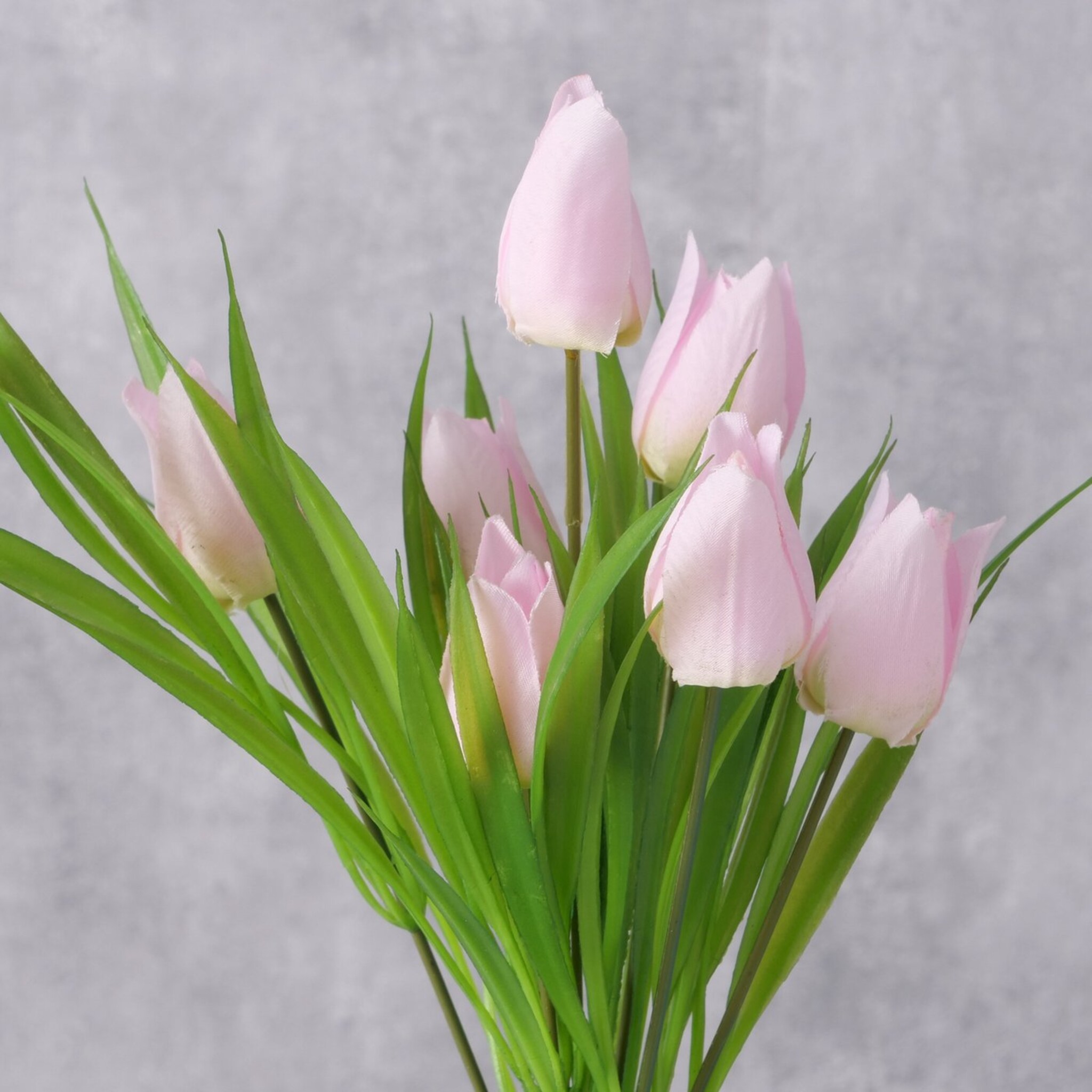 Künstliche Tulpen Dekostrauß, rosa 