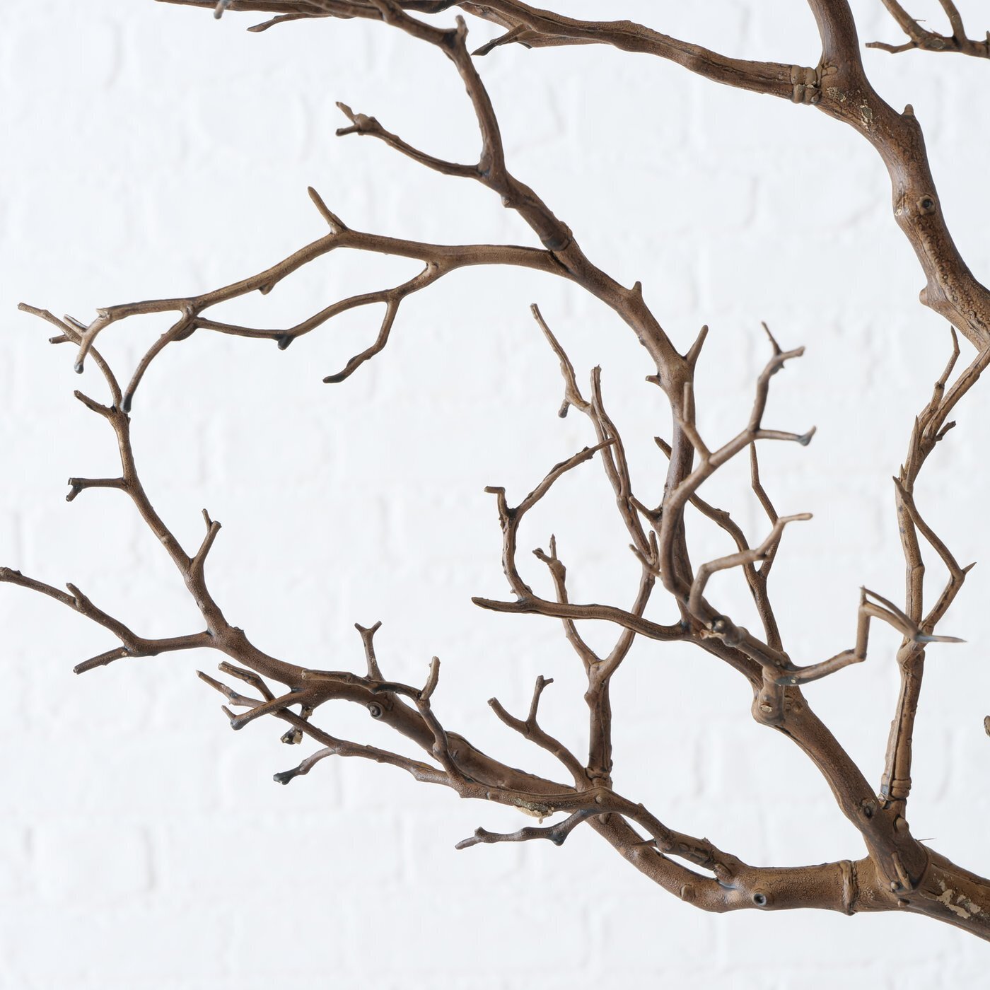 Künstlicher Dekozweig Treibholz, braun 