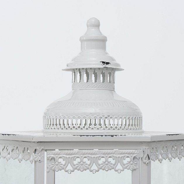 Laterne Annie 2er Set, weiss 