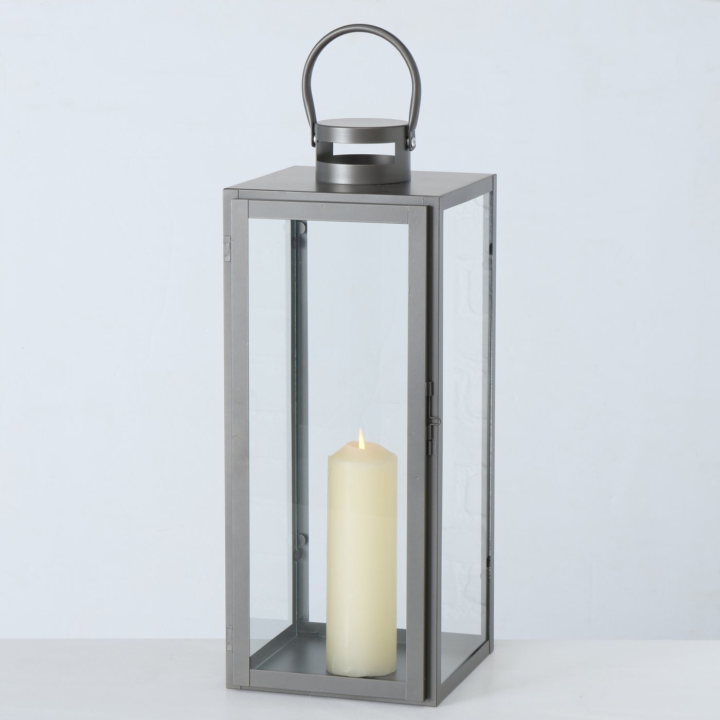 Laterne Arana 3er-Set, grau 