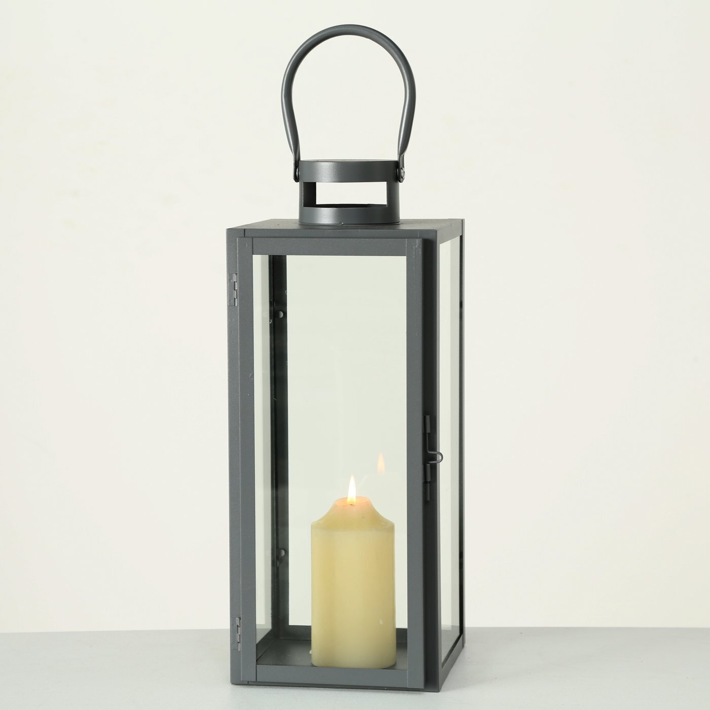 Laterne Arana 3er-Set, dunkelgrau 