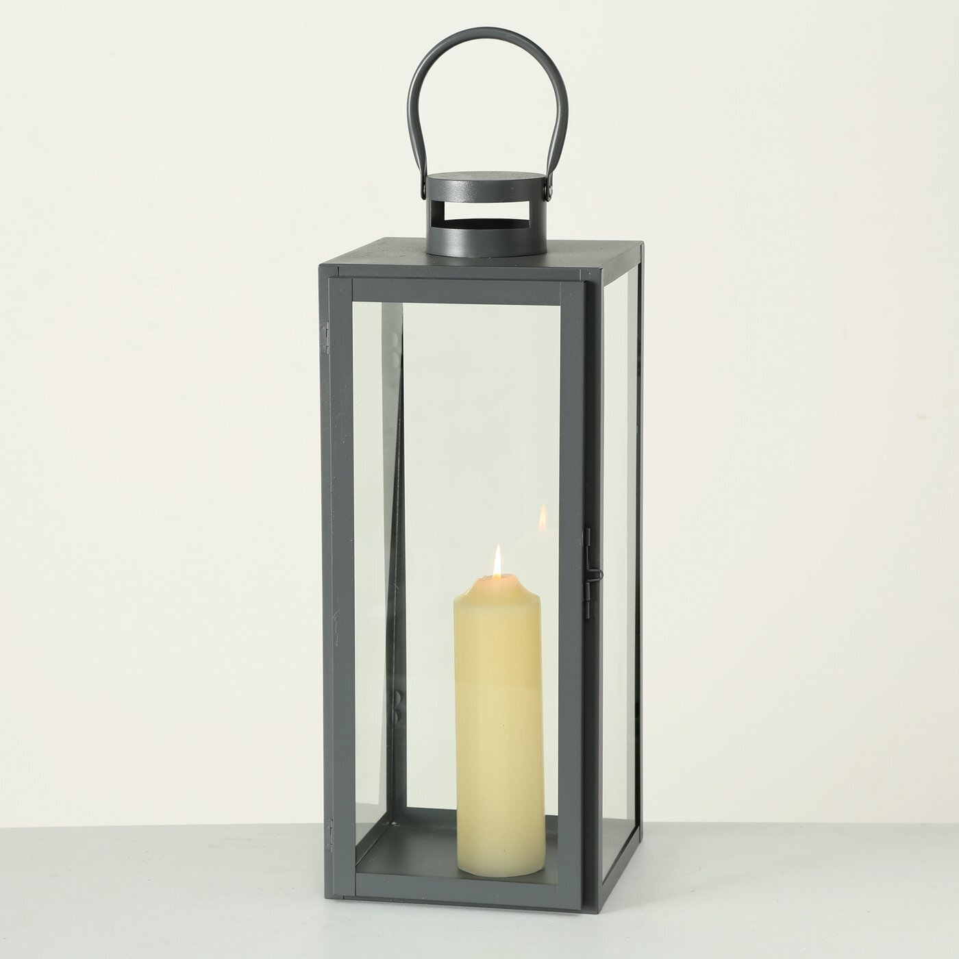 Laterne Arana 3er-Set, dunkelgrau 