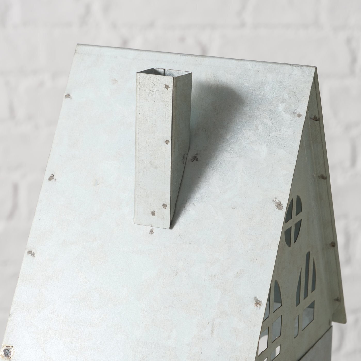 Laterne Dover, 3er-Set, grau 