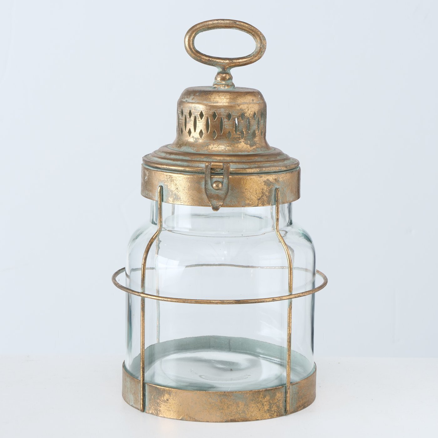 Vintage Laterne Husum, gold
