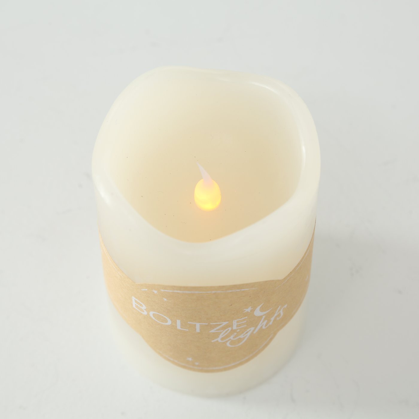 LED-Kerze Masha, cremeweiss 15 cm, Ø 7 cm