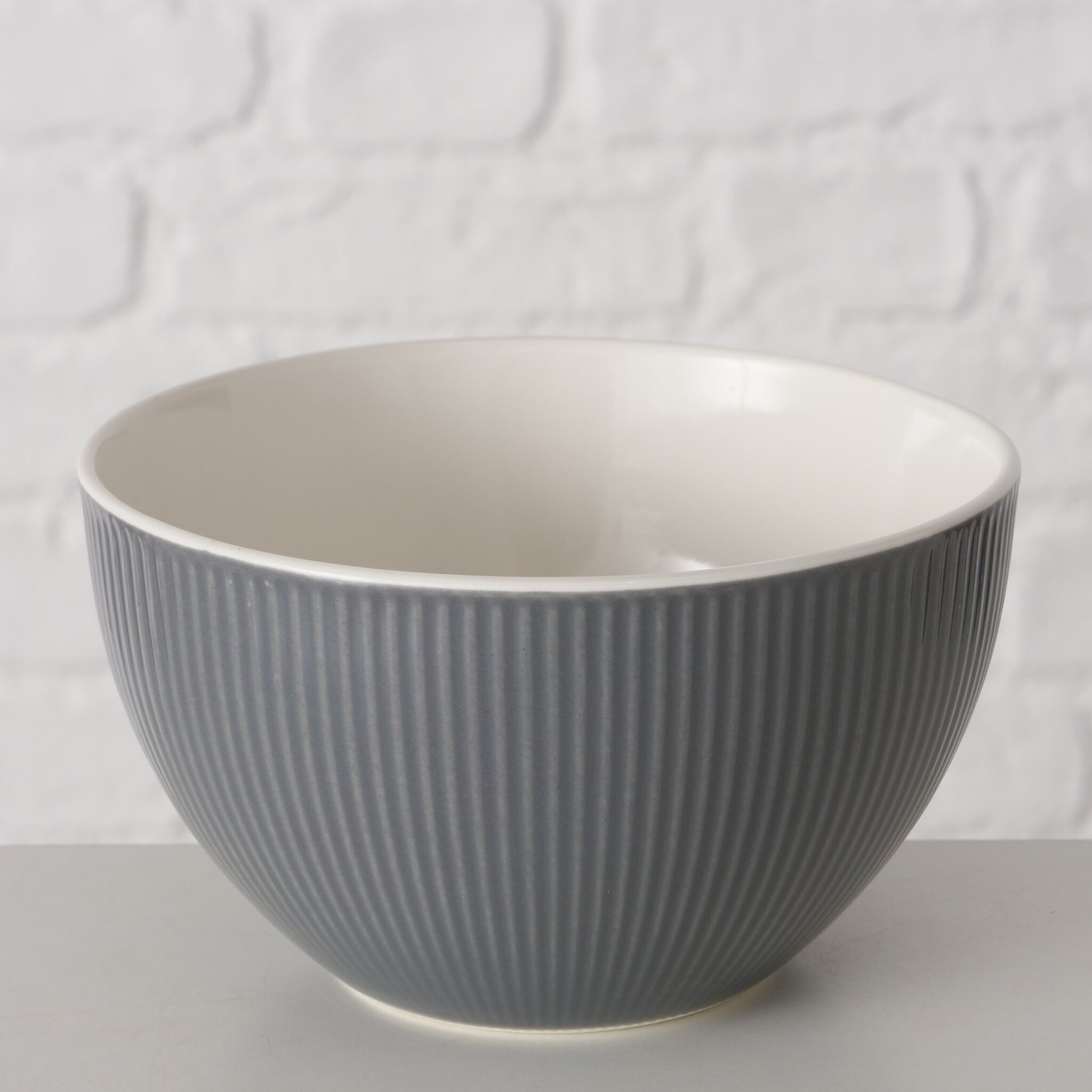 Müslischale Ranura, dunkelgrau 