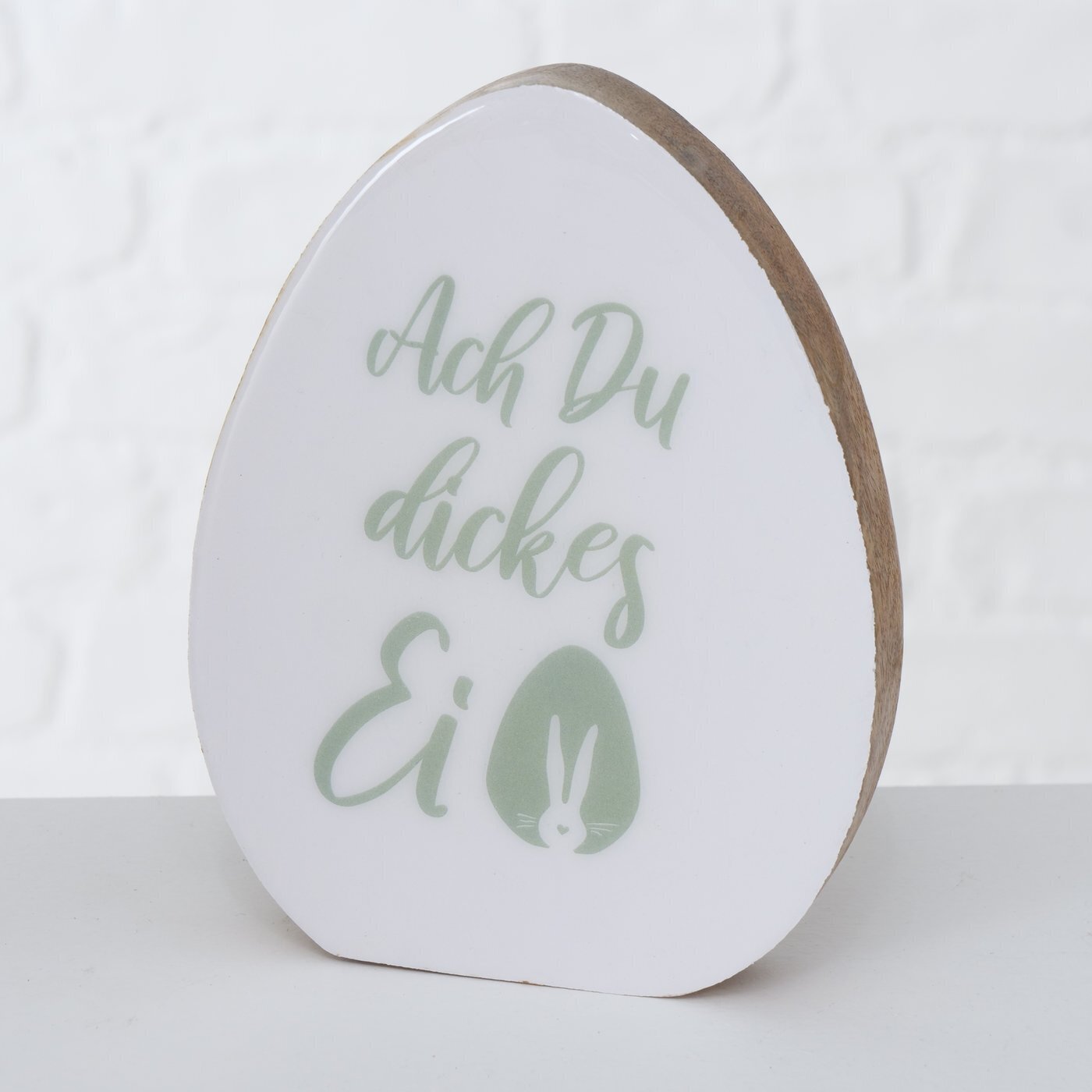 Oster Dekoaufsteller Lenny 2er Set, grün/weiss 