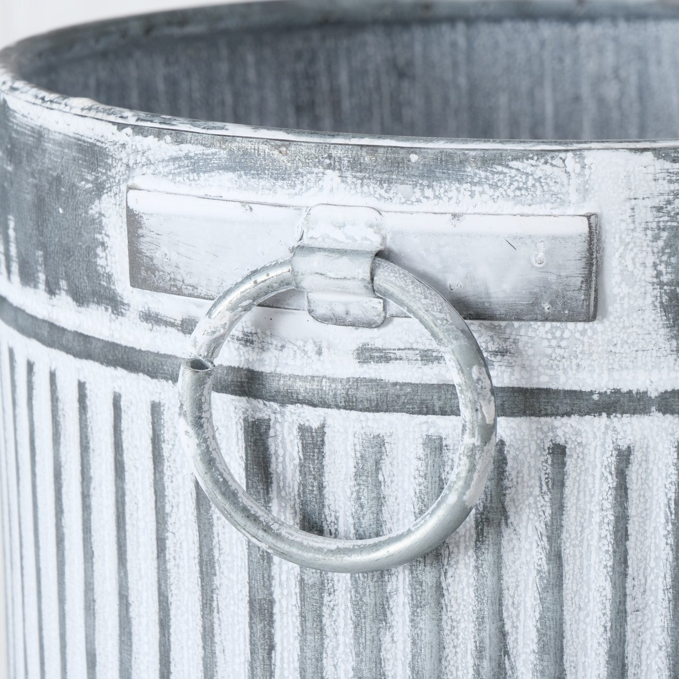 Pflanztöpfe Kaprun 3er, grau 25-38 cm, Ø 26-37 cm