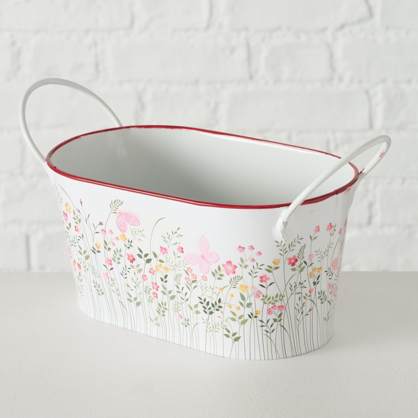 Pflanztopf Rosalie 3-teilig, weiss 