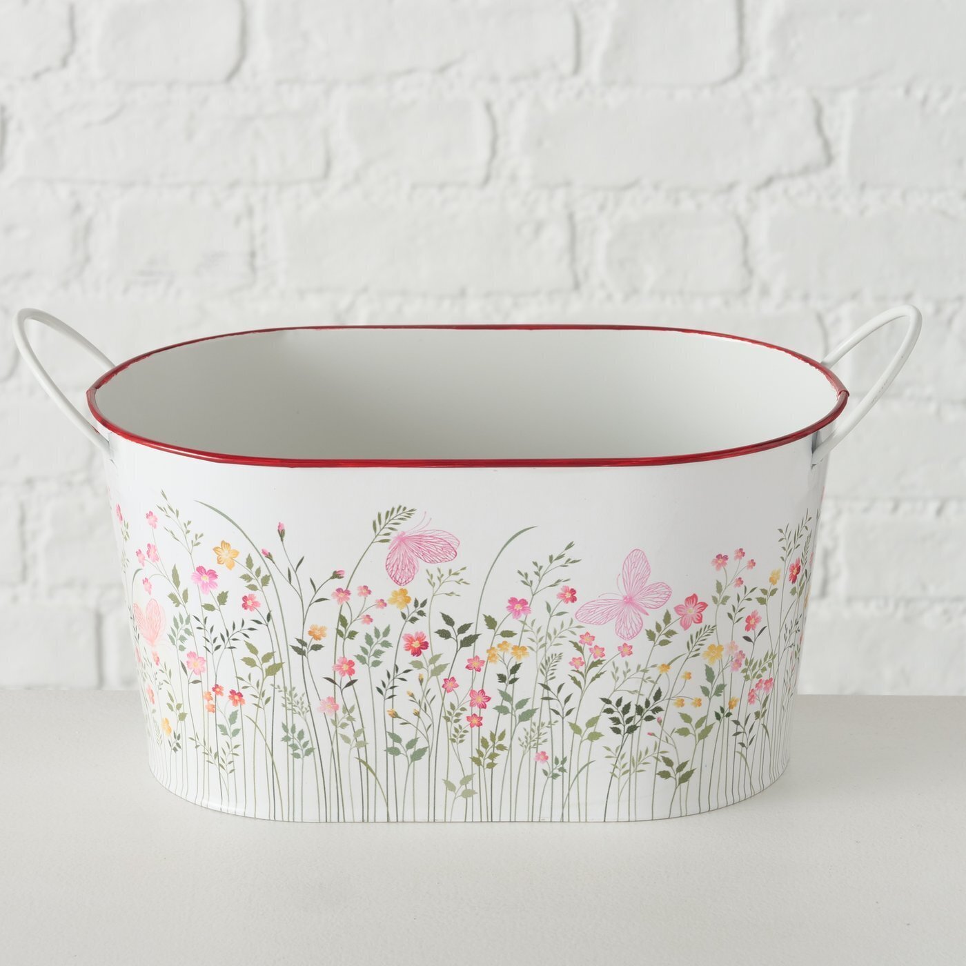 Pflanztopf Rosalie 3-teilig, weiss 