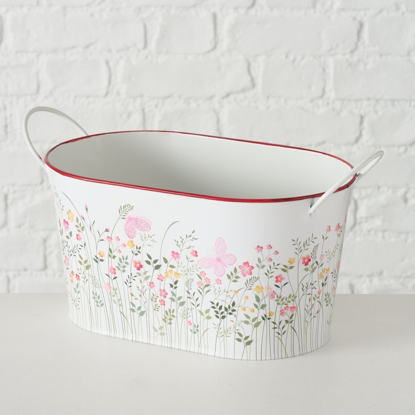 Pflanztopf Rosalie 3-teilig, weiss 