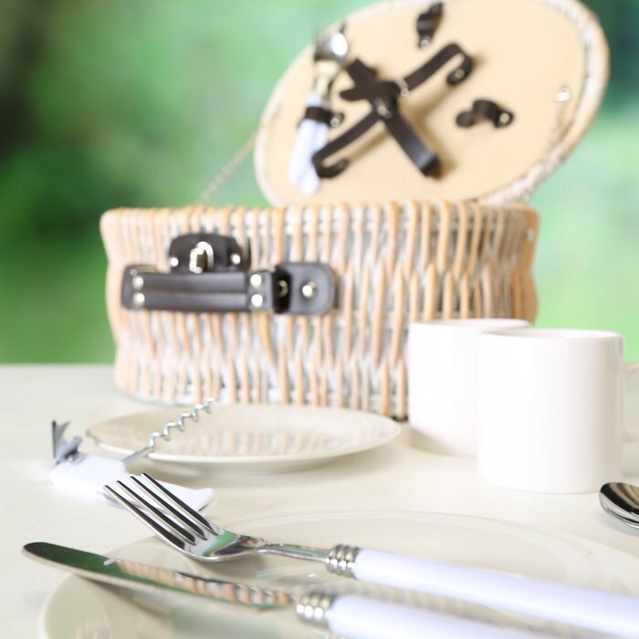 Picknickkorb Ariege, natur 38 x 28 x 16 cm