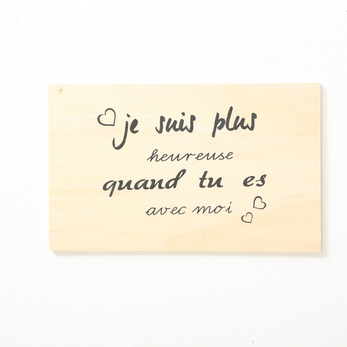 Boltze Postkarte Amour 6er Set, natur 