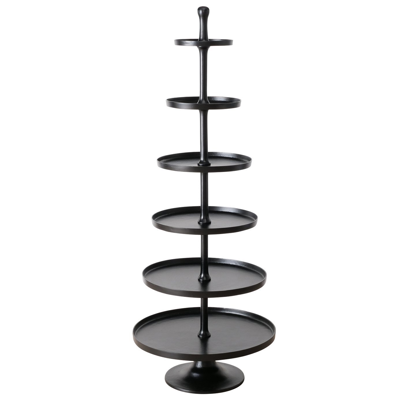 Riesen Etagere Phil, 2 Meter, schwarz