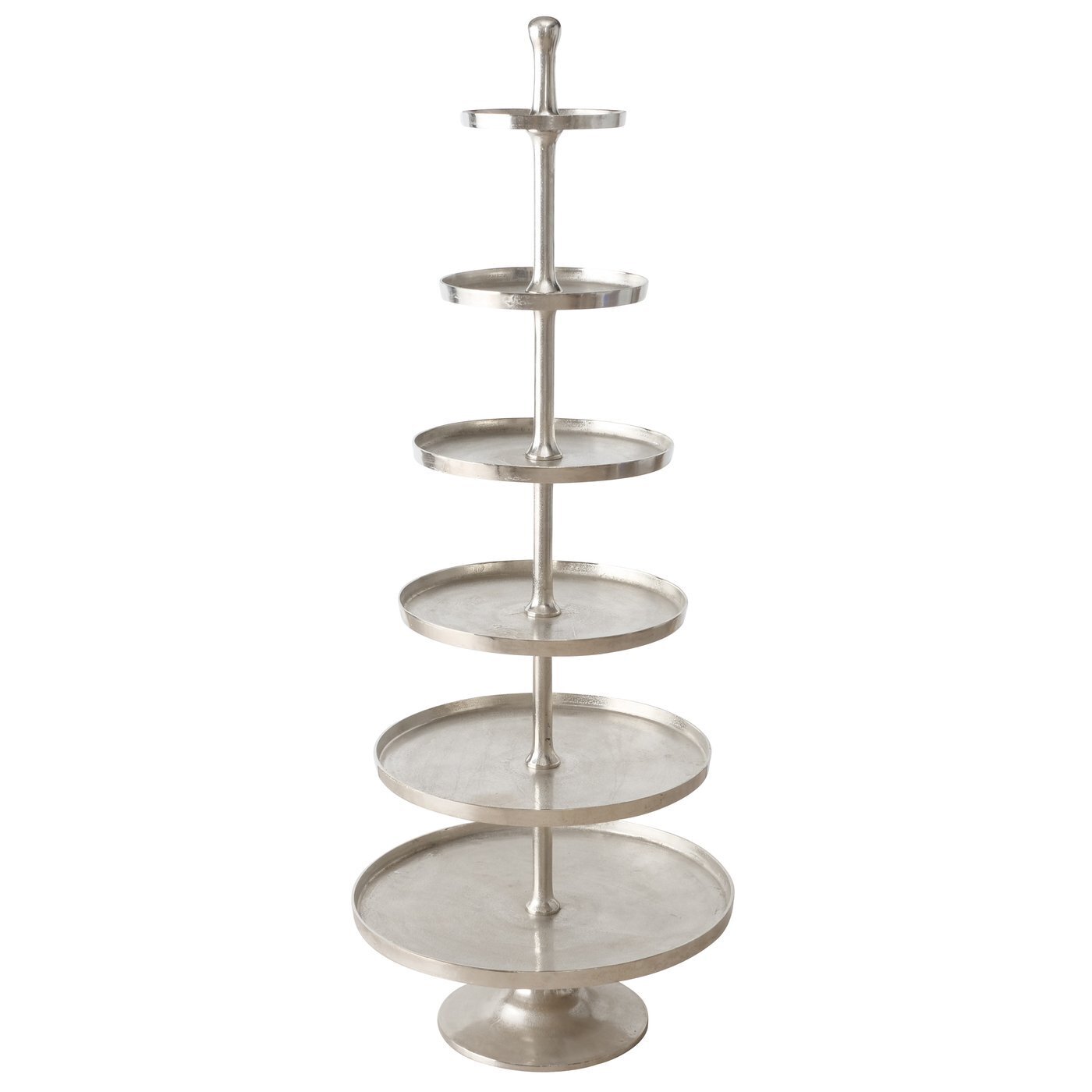 Riesen Etagere Phil, 2 Meter, silber