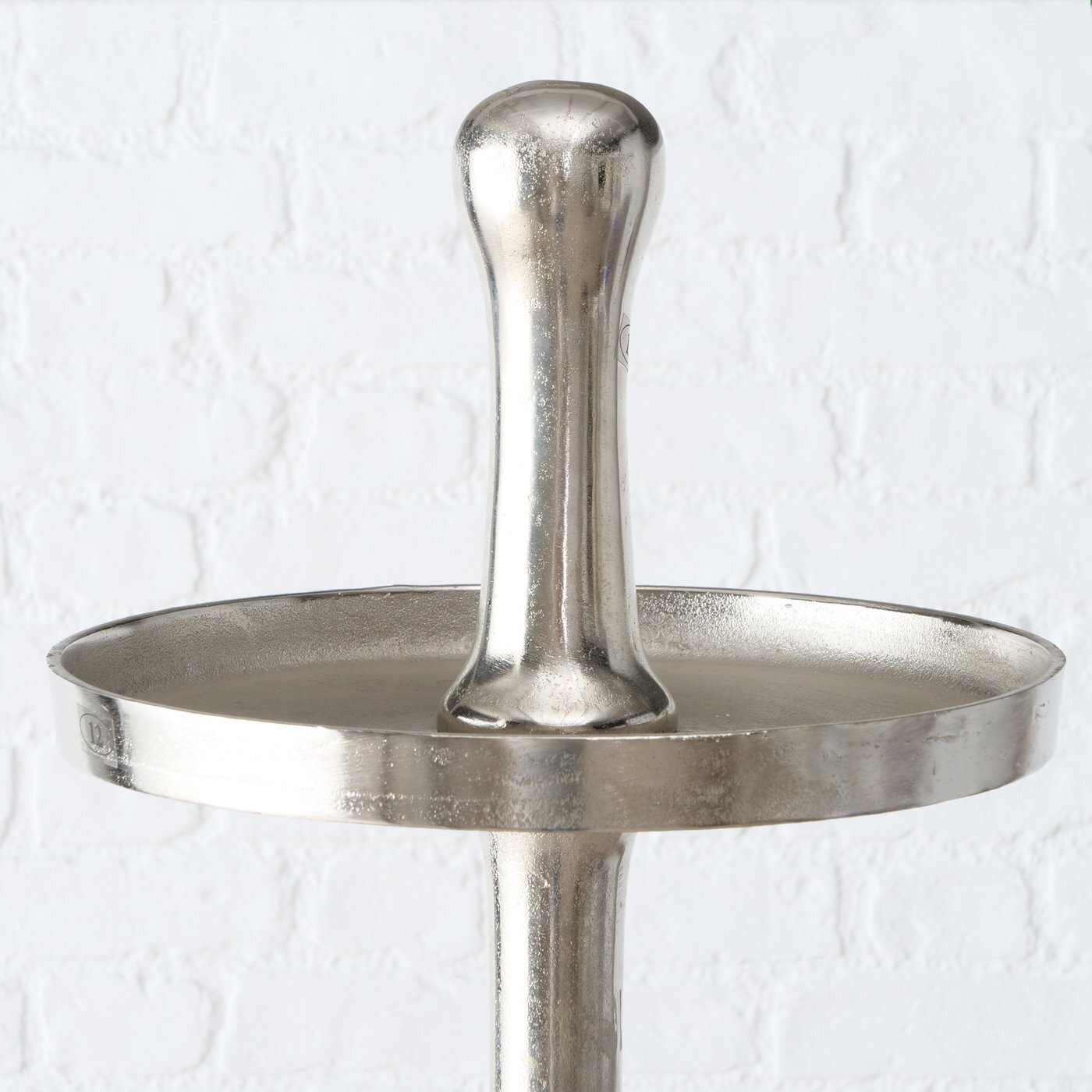 Riesen Etagere Phil, 2 Meter, silber