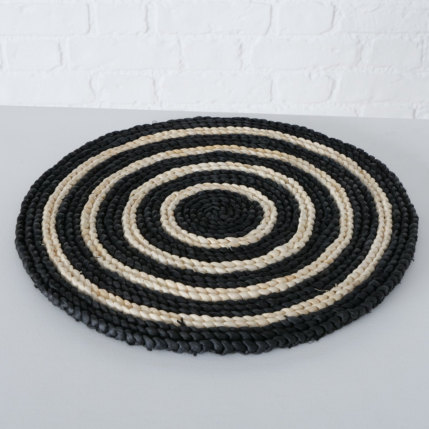 Rundes Tischset Krefo, natur 