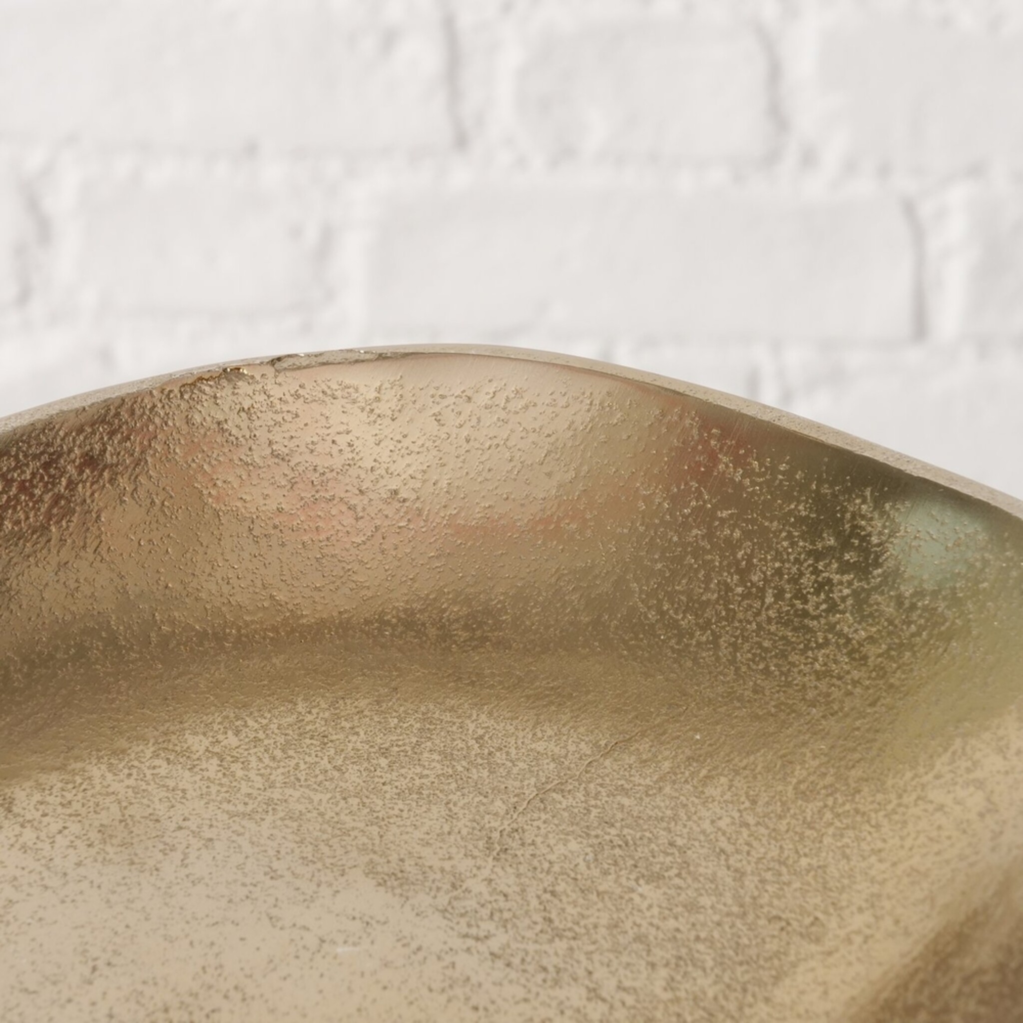 Schale Organic, gold 42 x 24 x 14 cm