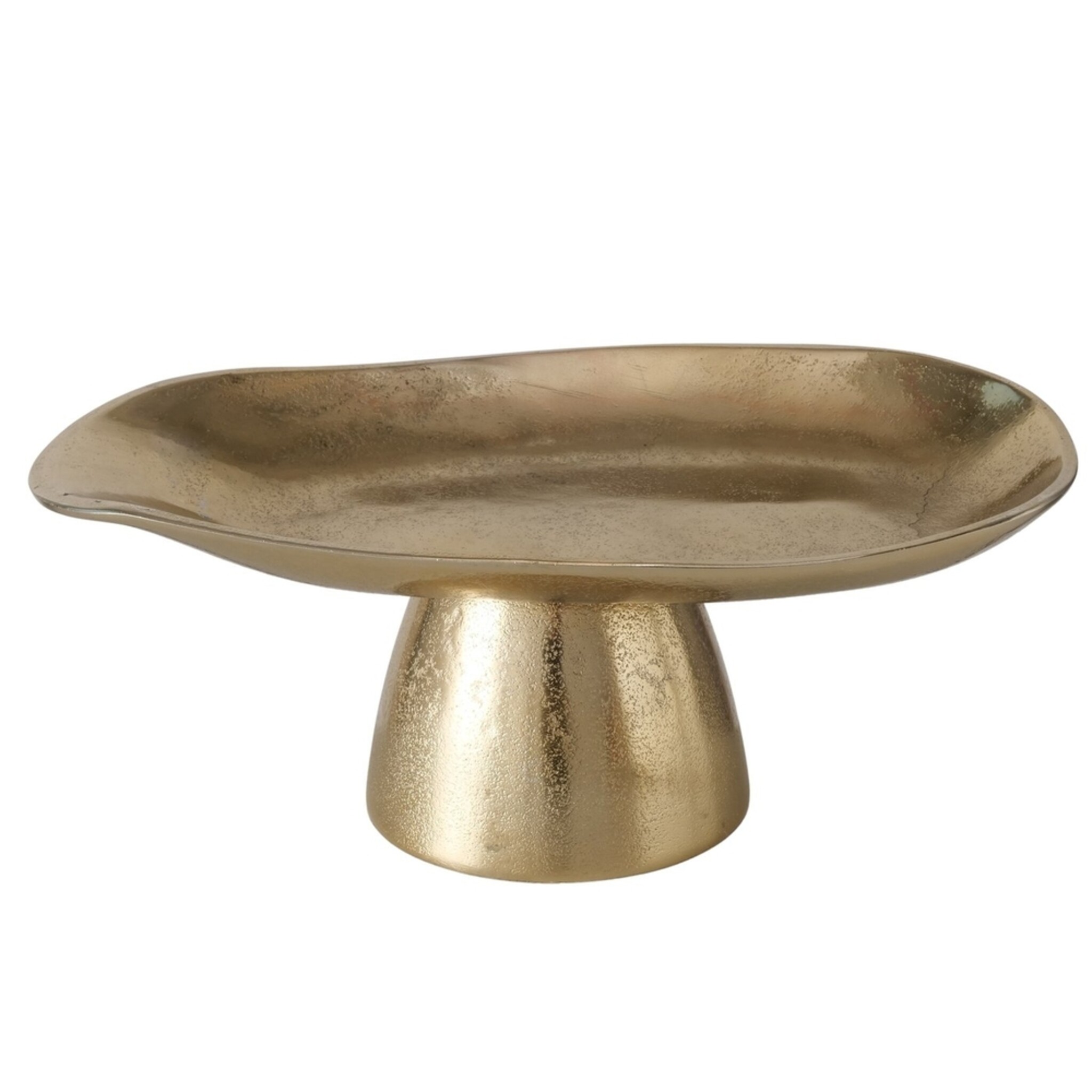 Schale Organic, gold 33 x 19 x 12 cm