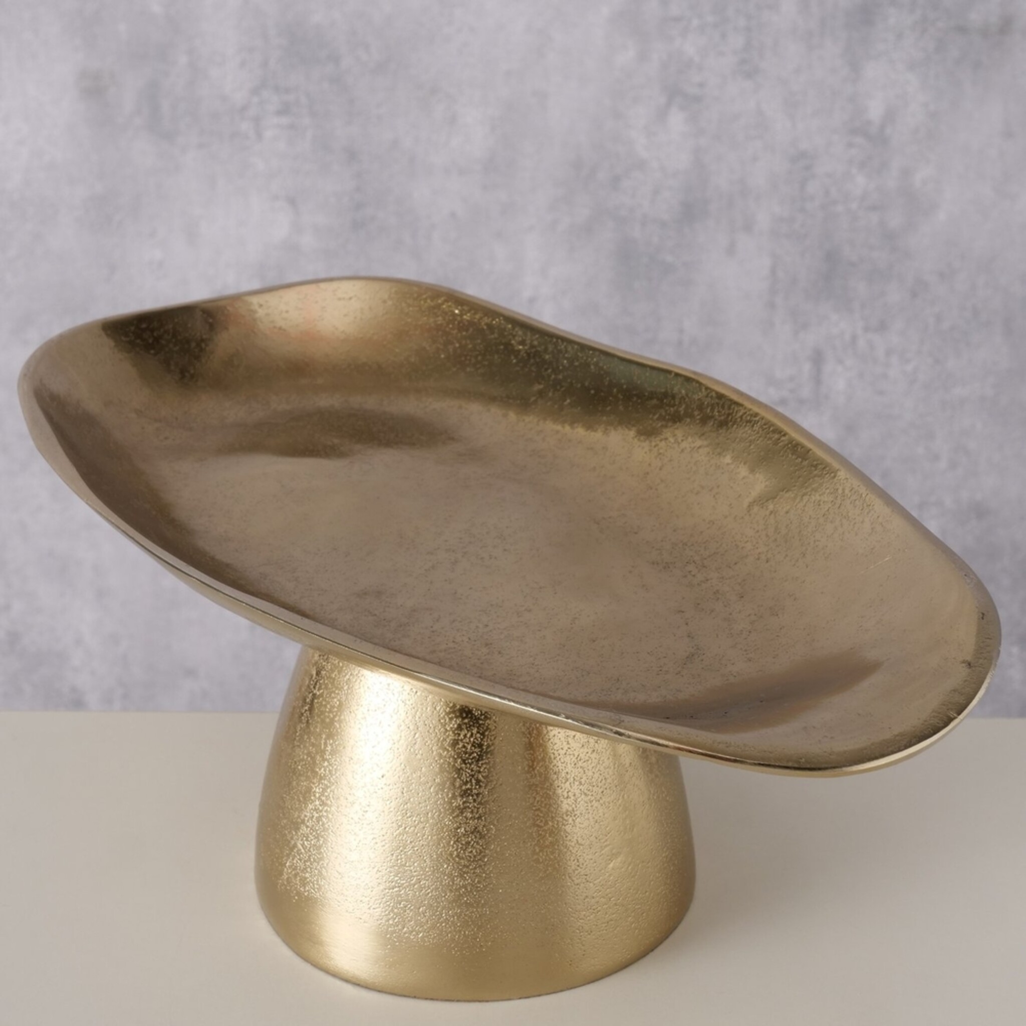 Schale Organic, gold 33 x 19 x 12 cm