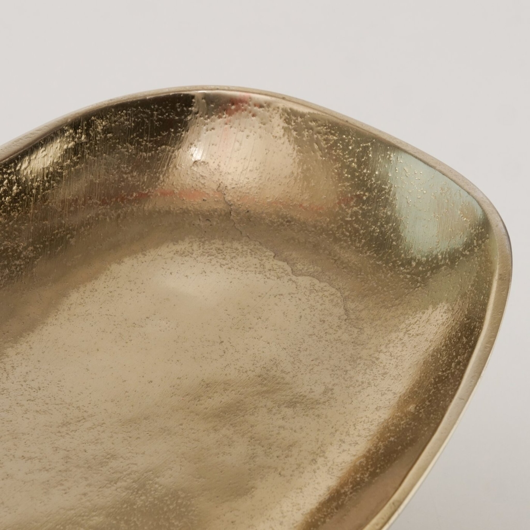 Schale Organic, gold 33 x 19 x 12 cm