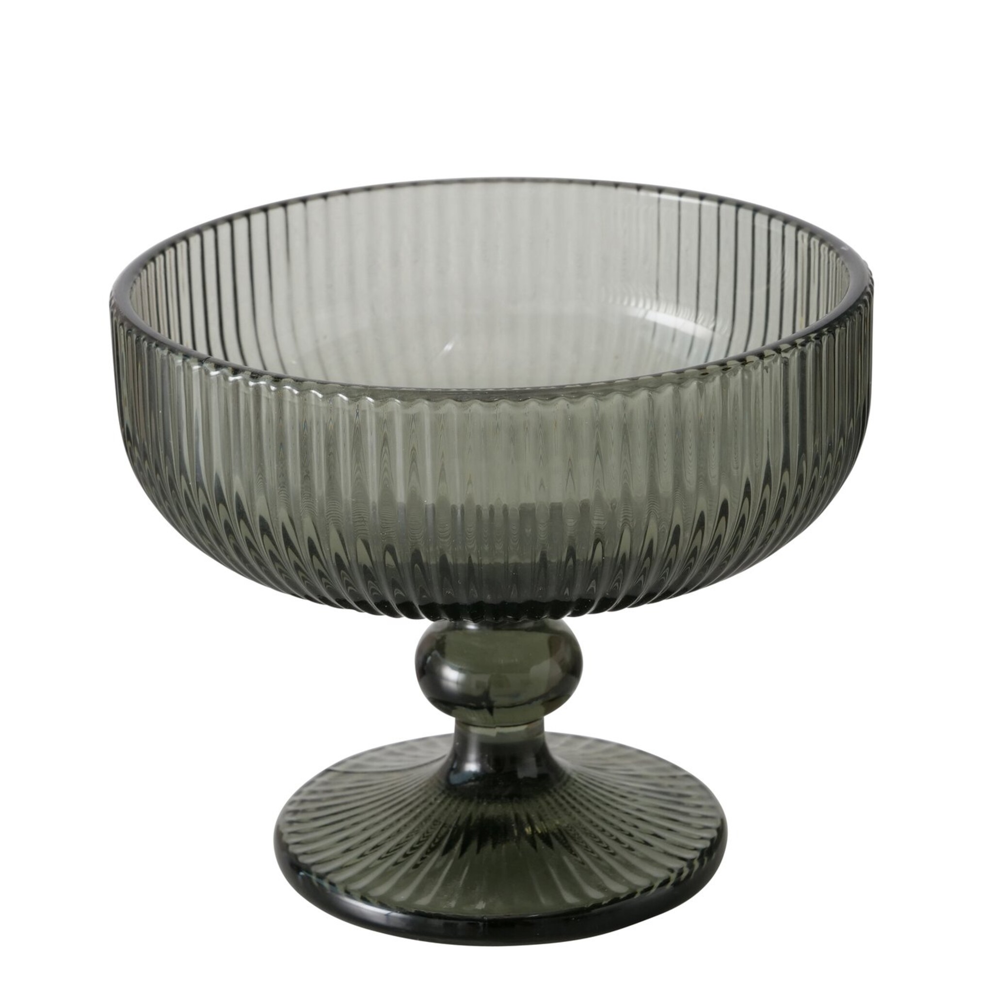 Schale Rigano aus Glas, grau 