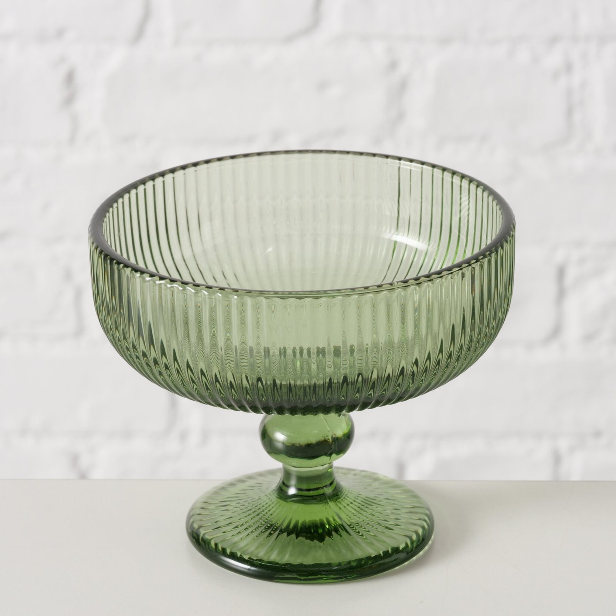 Schale Rigano aus Glas, grün 