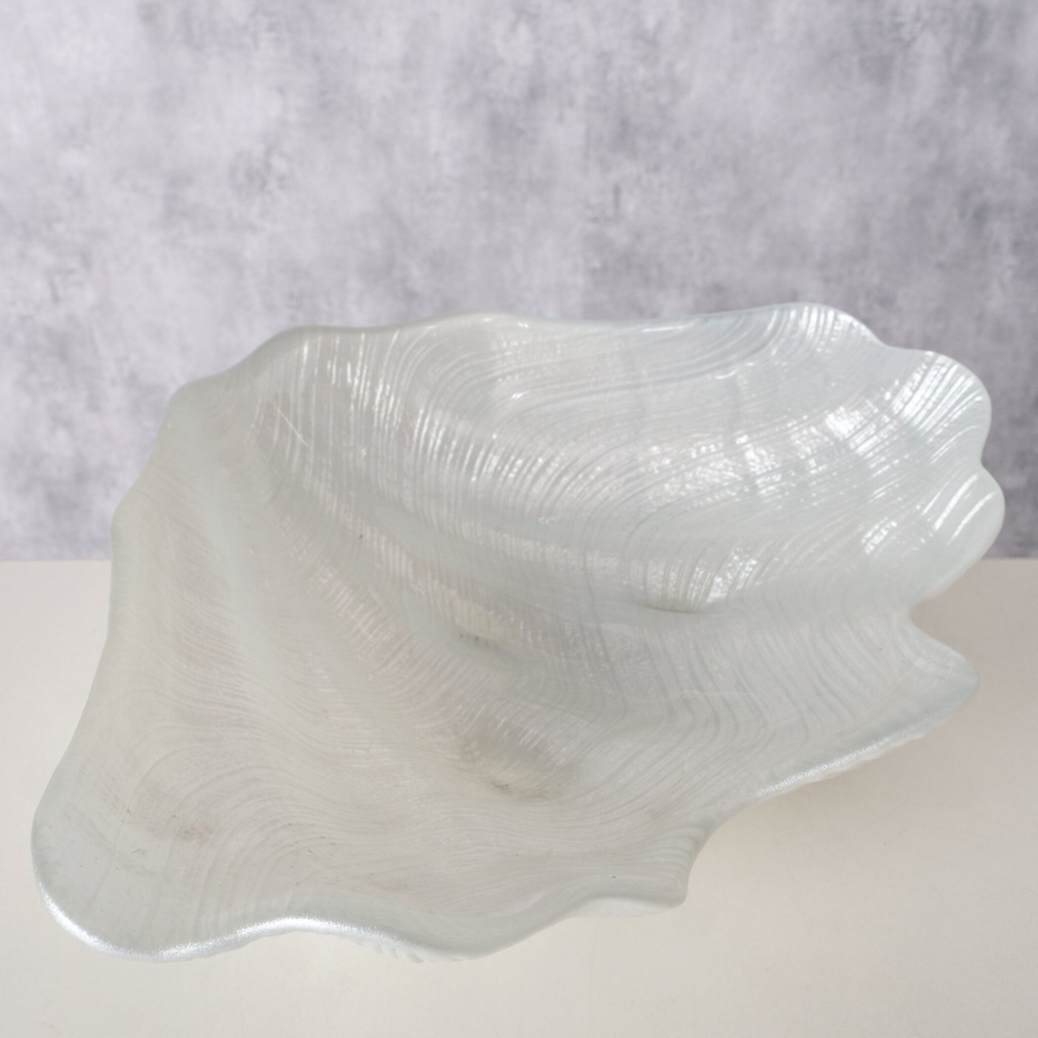 Schale Venus in Muschelform, weiss 16 x 12 x 4 cm