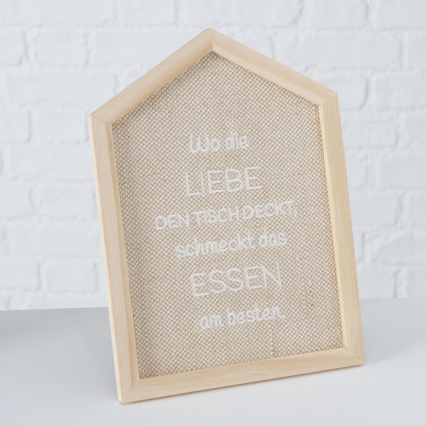 Schild Melva 2er Set, beige 