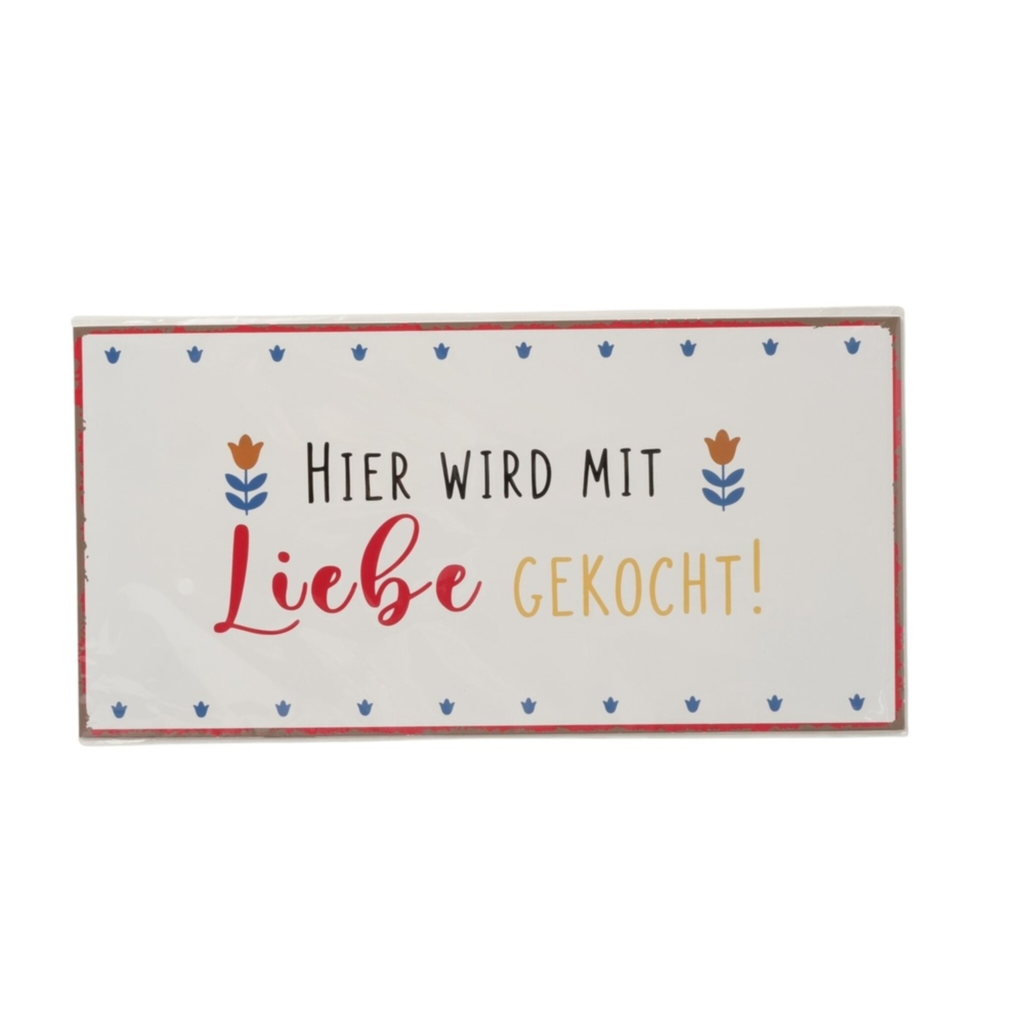 Schild Essen gut, alles gut, 4er, weiss 