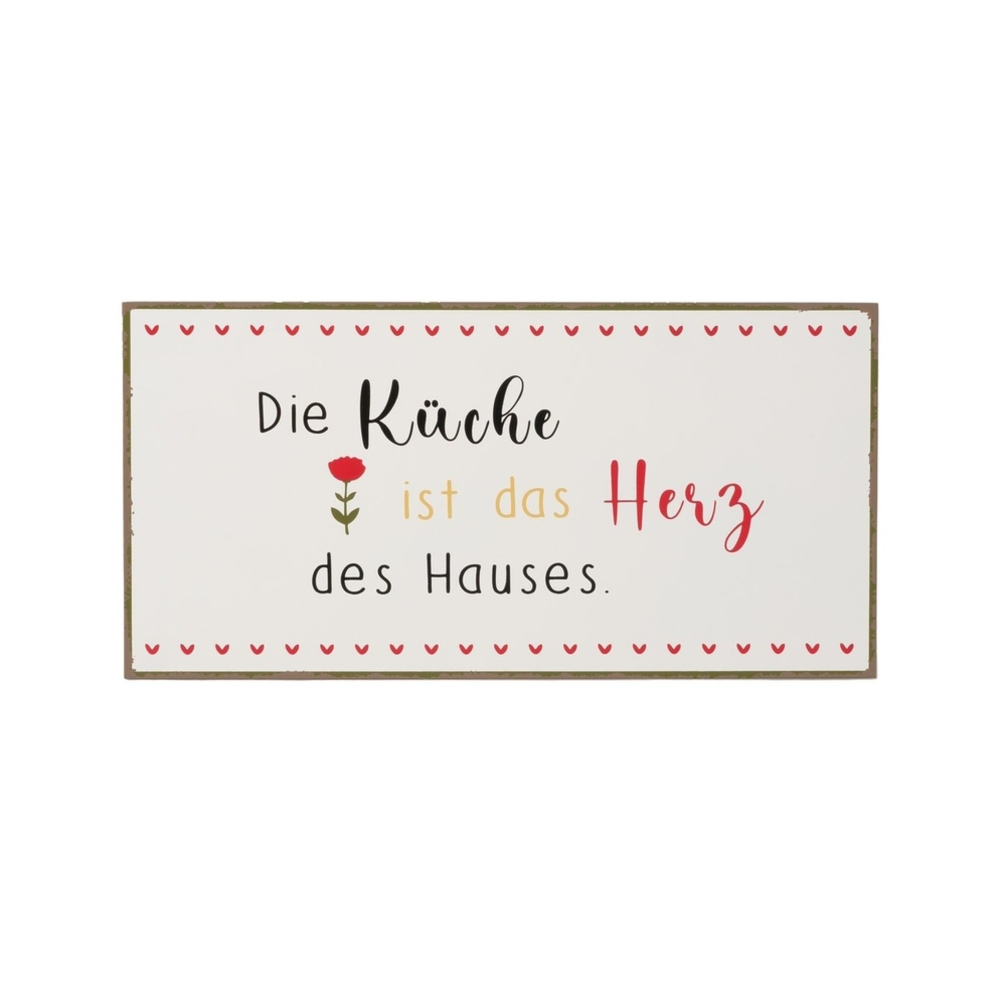 Schild Essen gut, alles gut, 4er, weiss 