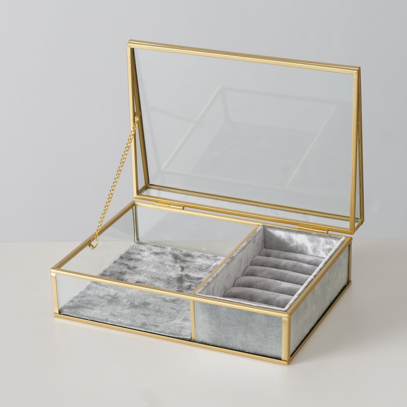 Schmuckdose Clipo, gold 