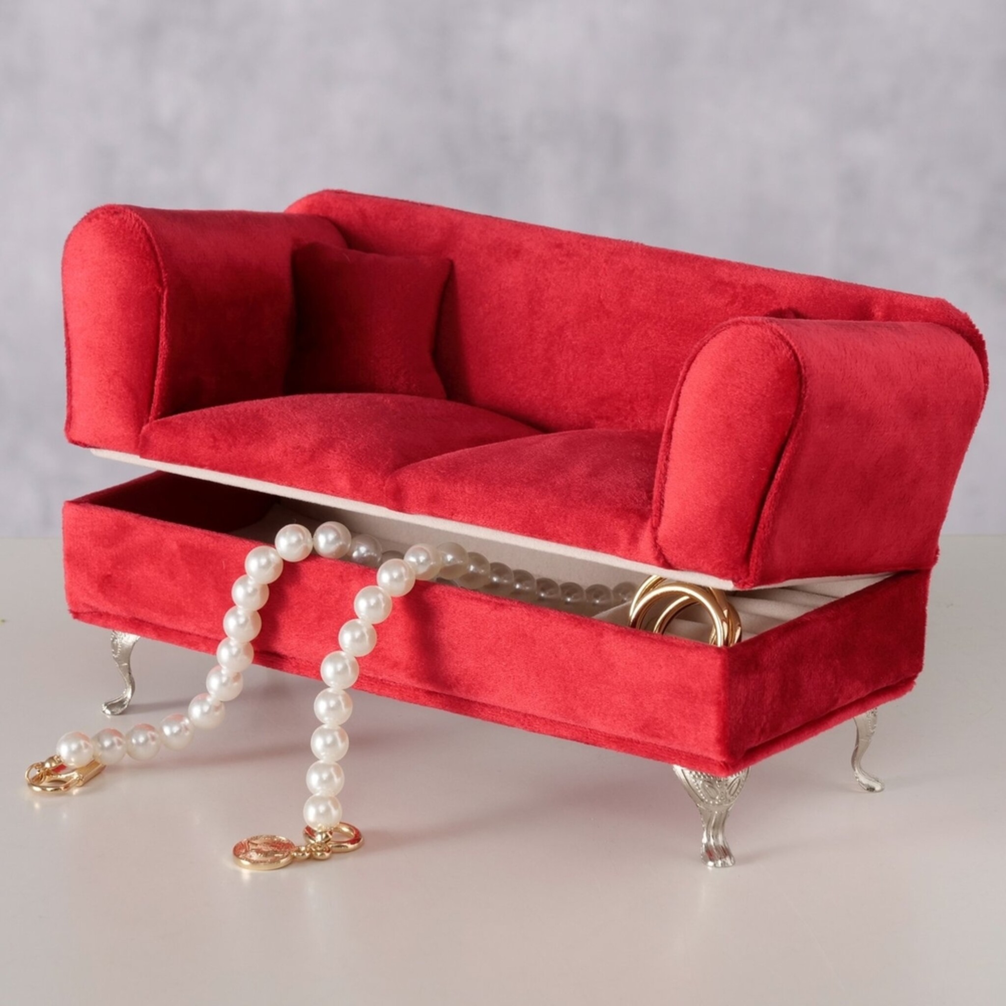 Schmuckkasten Canape, rot 