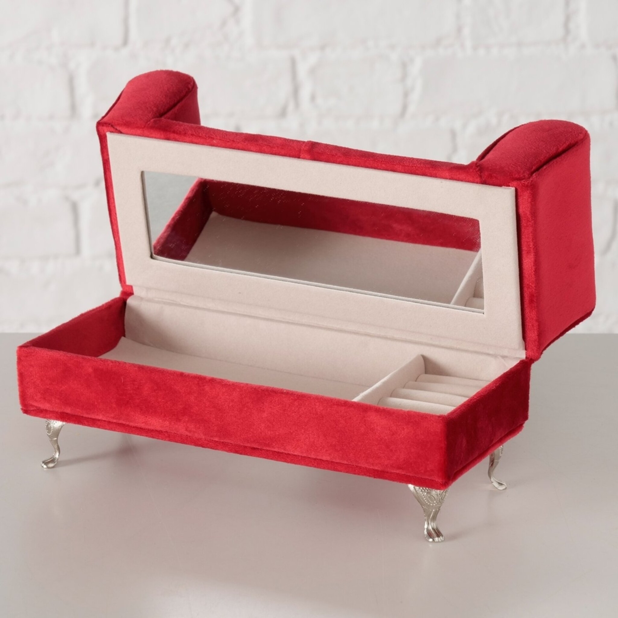 Schmuckkasten Canape, rot 
