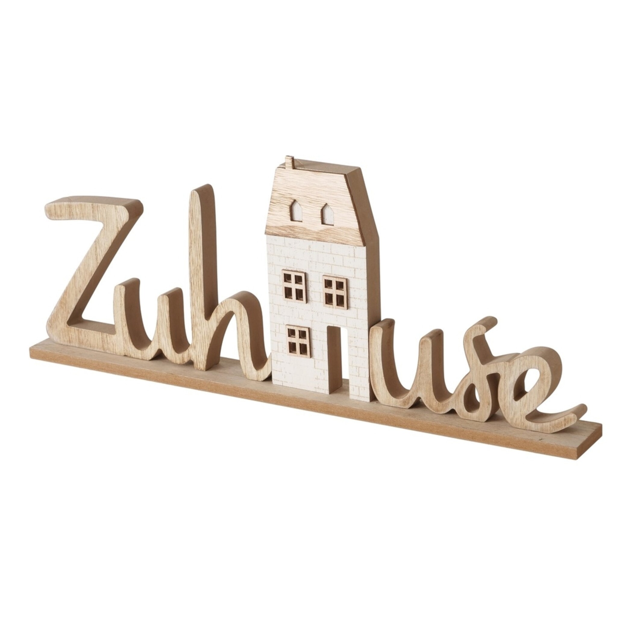 Schriftzug Bergström, natur 