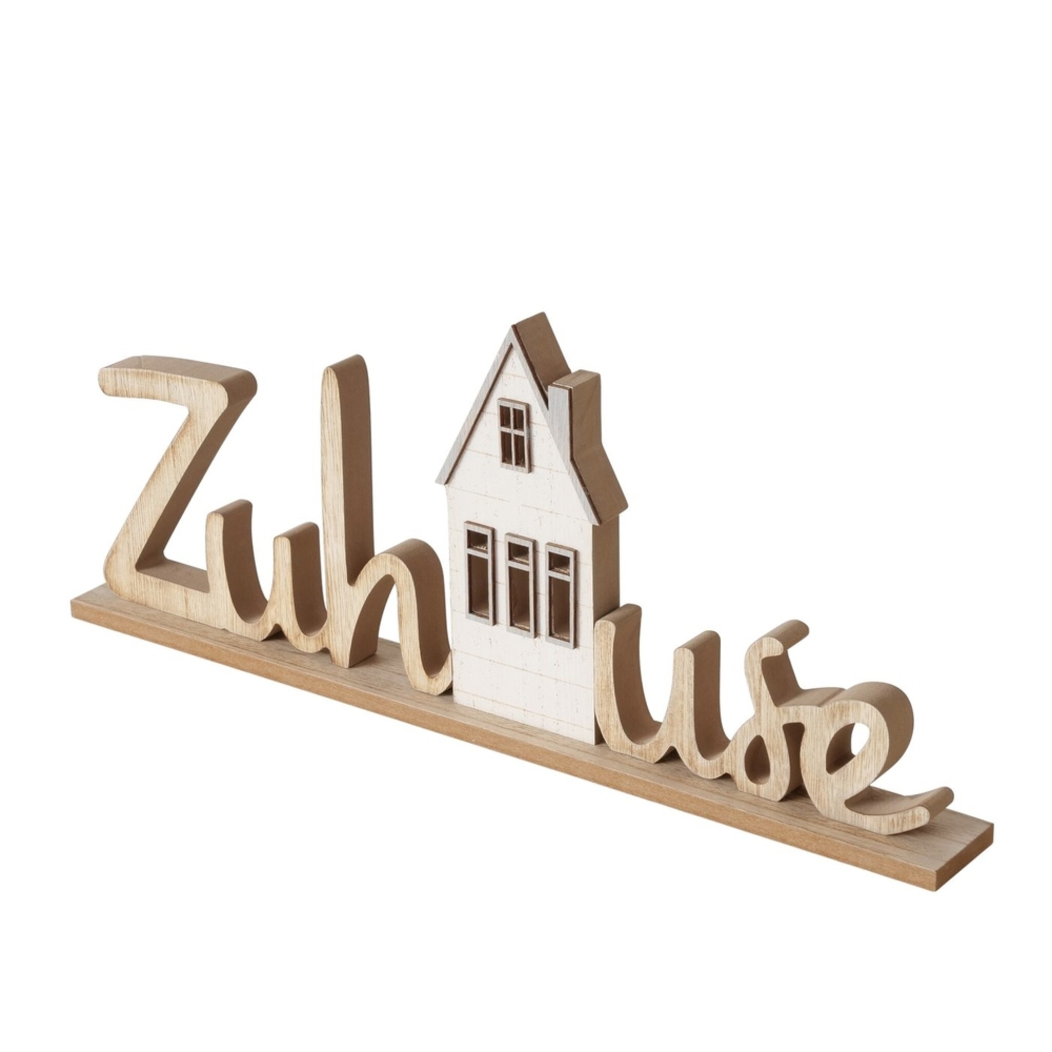 Schriftzug Bergström, natur 