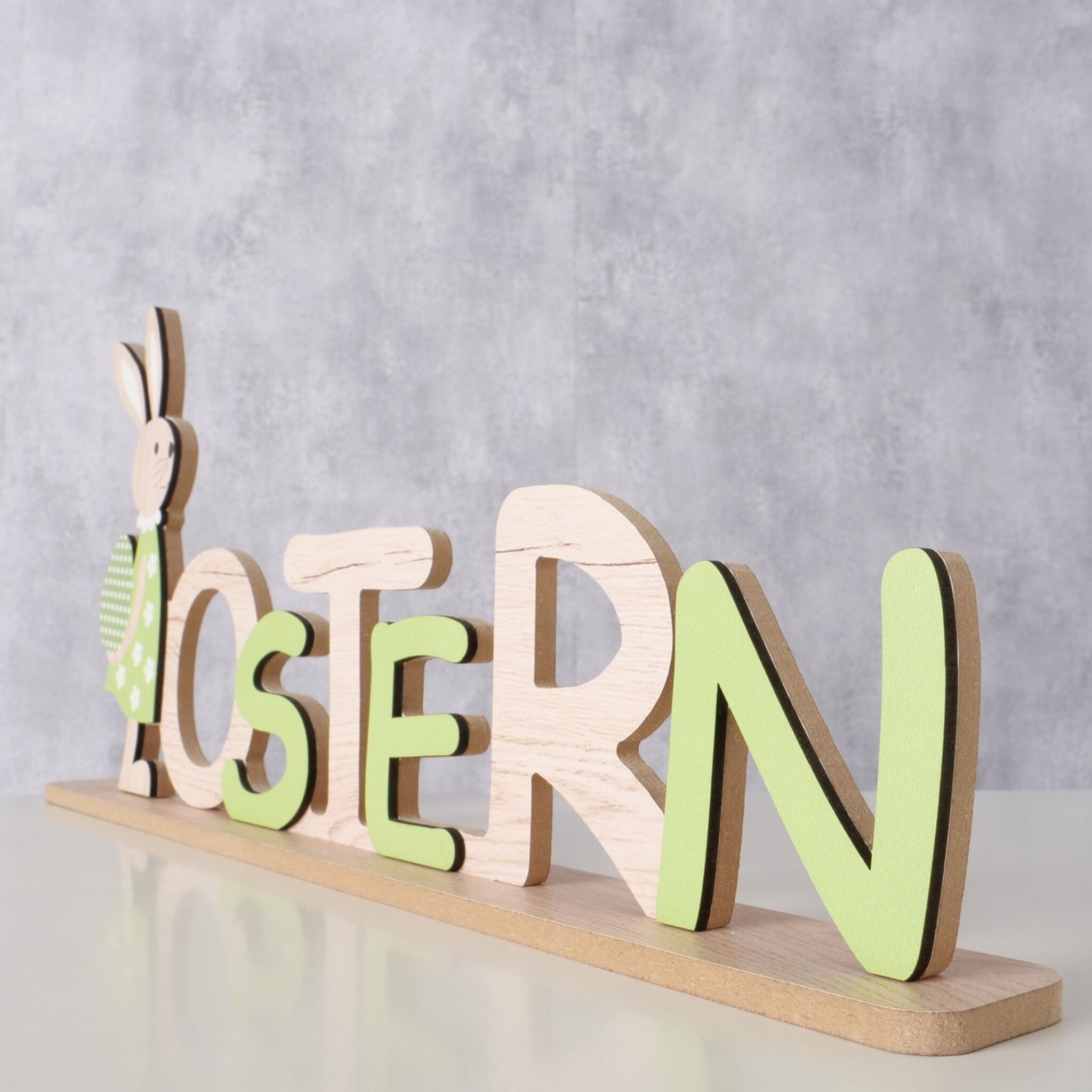 Schriftzug Ostern Filly, grün 