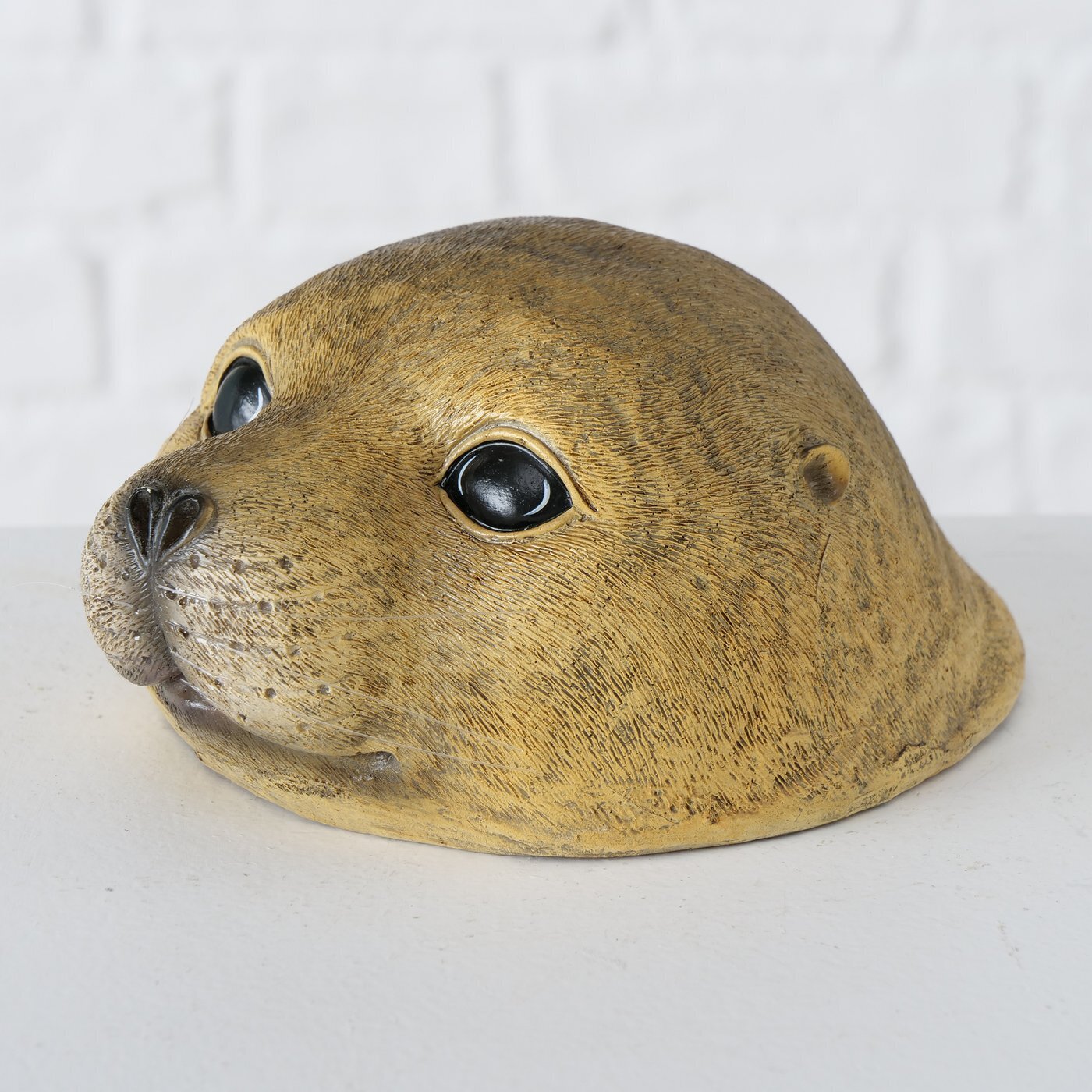 Schwimmfigur Poggy Seehund, braun 