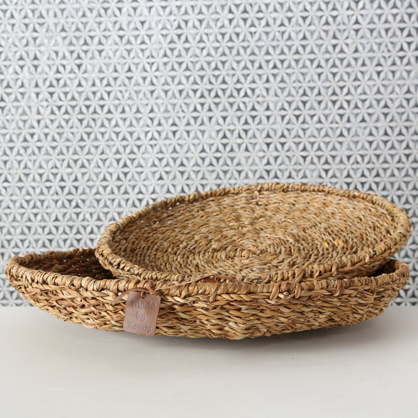 Seegras Schalen Sophy 2 tlg, natur 