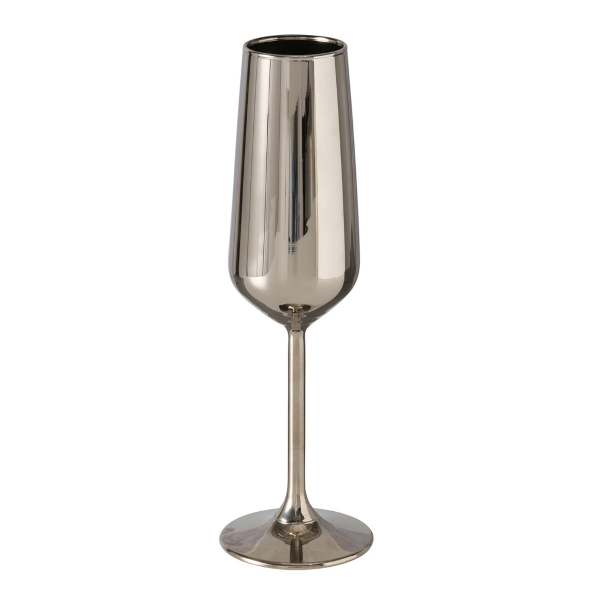 Sektglas Adora Metallic, silber 