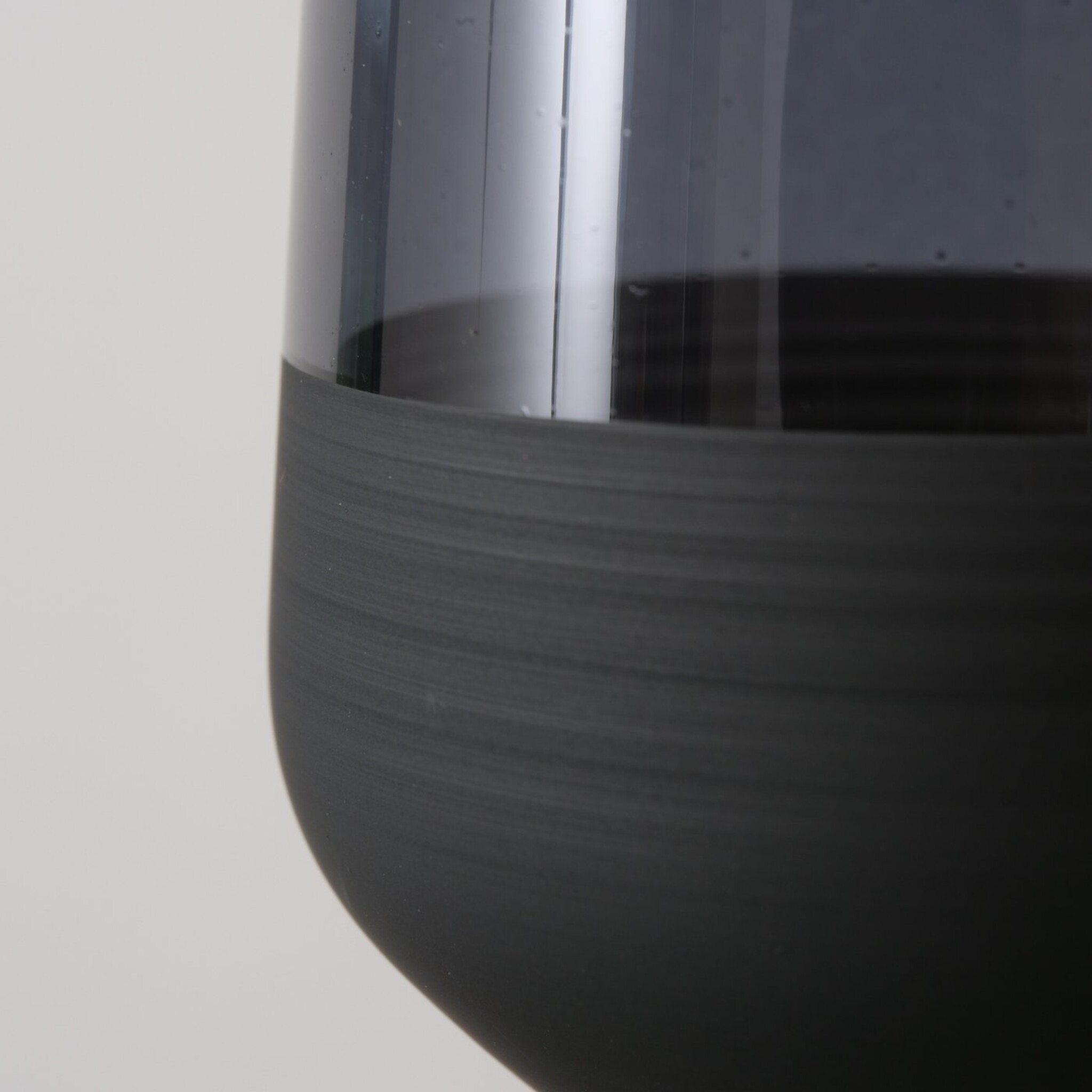 Sektglas Moluna, schwarz 