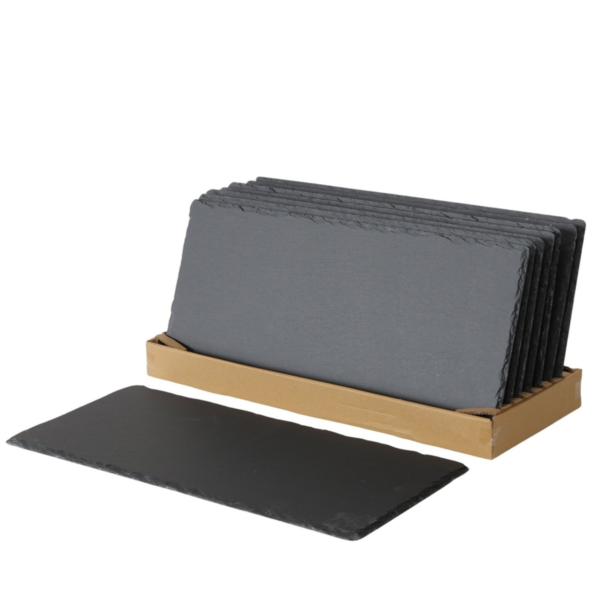 Servierbrett Stonka, schwarz 