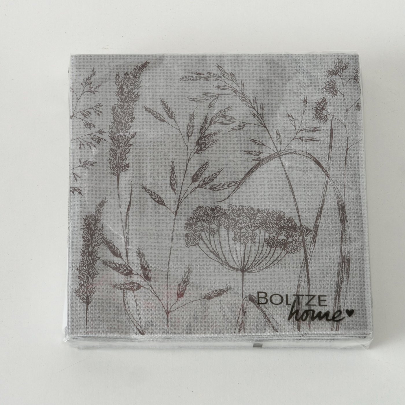 Serviette Linnen 2er Set, beige 