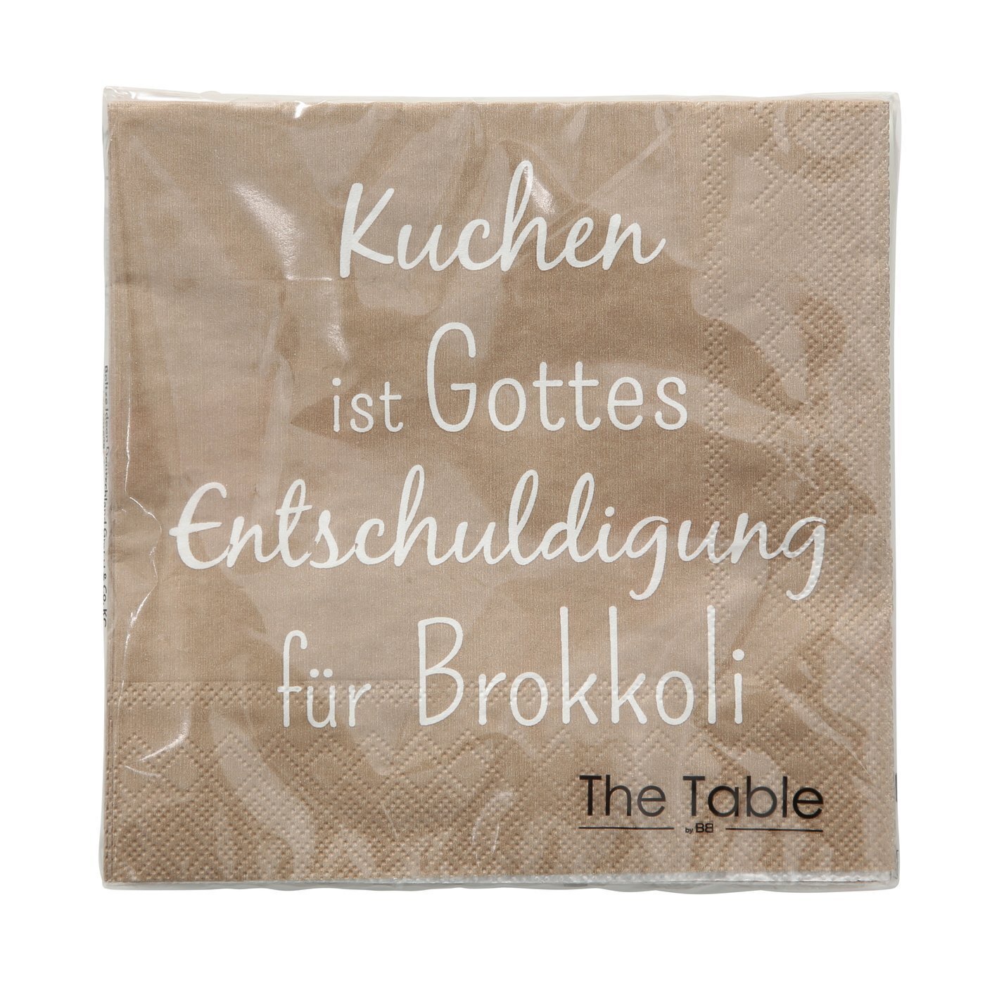 Servietten 3er-Set Lunch, diverse 