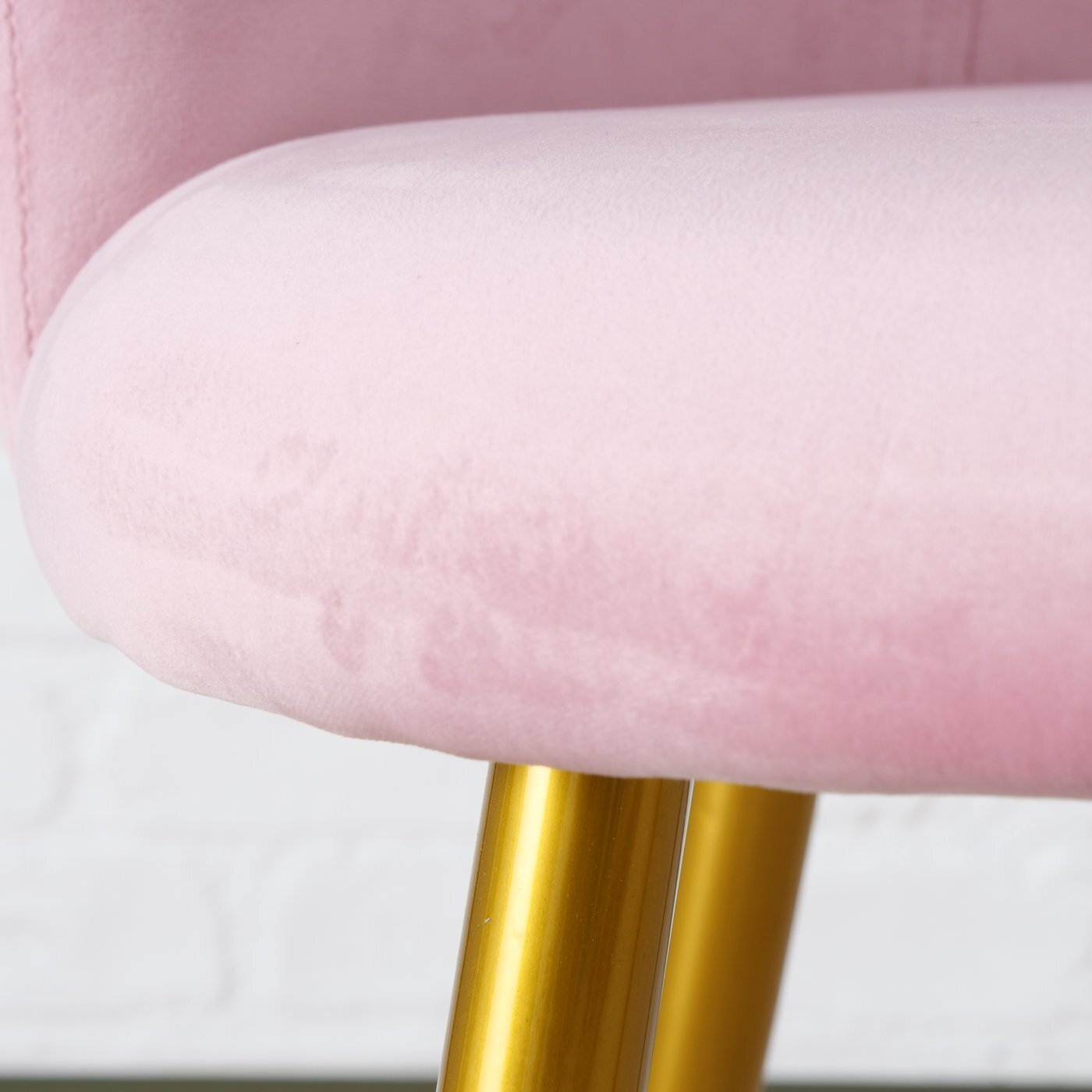 Sessel Velvet, rosa 