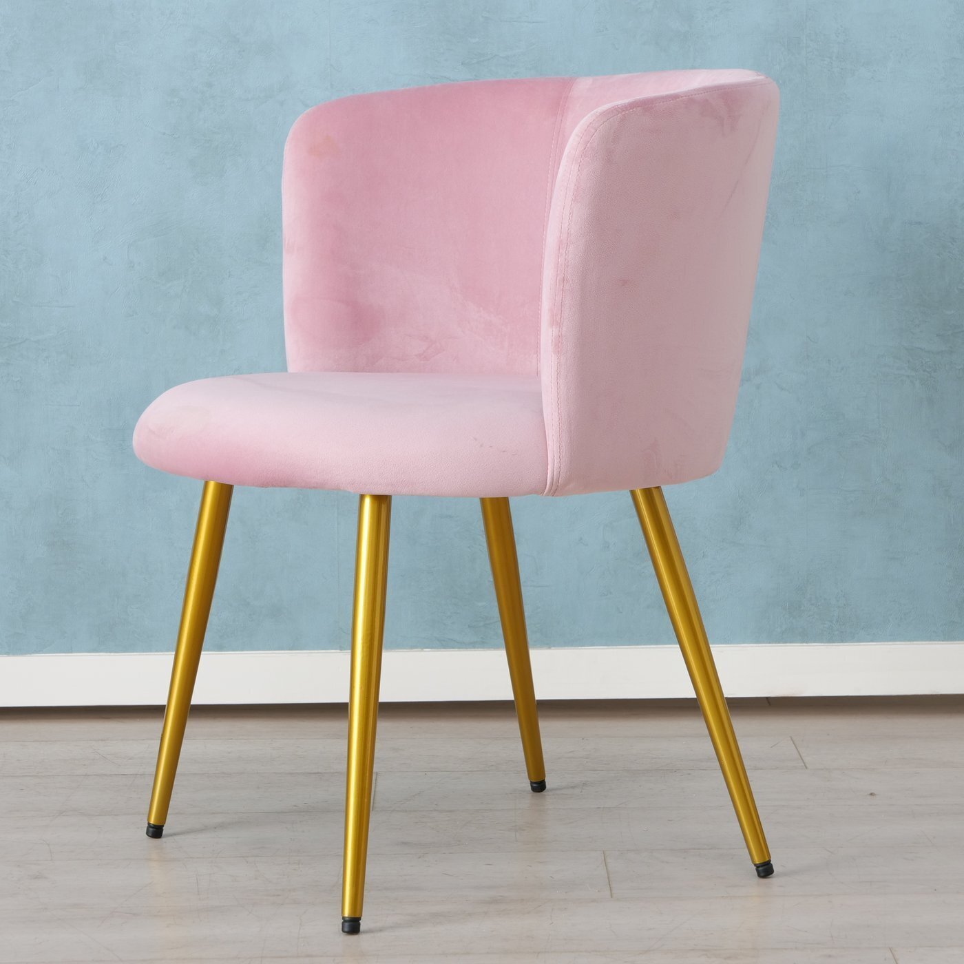Sessel Velvet, rosa 