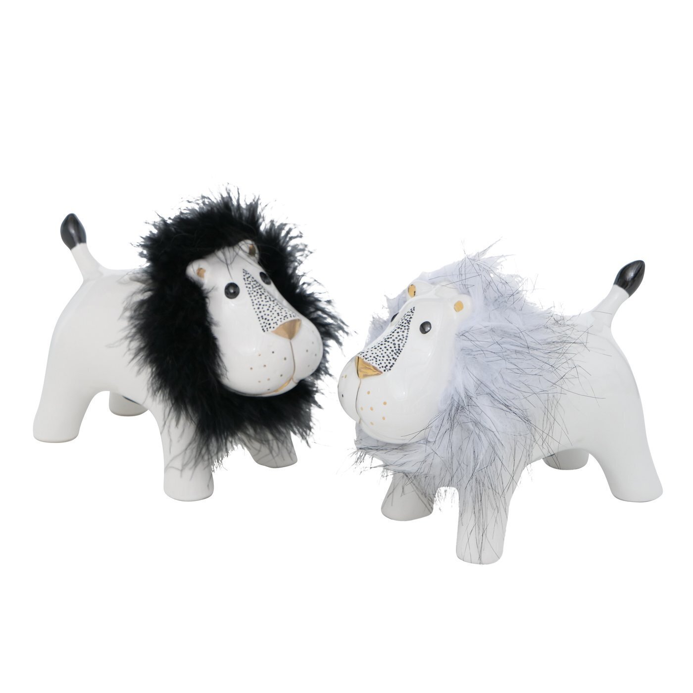 Spardose Löwe Liony, weiss 